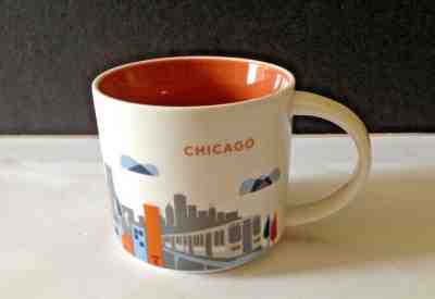 Vintage Starbucks CHICAGO ‘’You Are Here’' 14oz Coffee Mug Cup - Sold on eBay May, 14th 2019 for $14.99