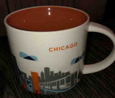 Starbucks ‘You Are Here’ Collection Chicago Coffee Mug 14 Oz - Sold on eBay May, 12th 2019 for $10.00
