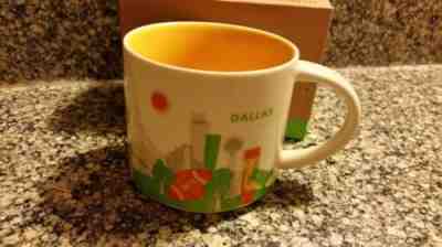 NEW in Box Starbucks DALLAS  You Are Here 14oz. Coffee Mug - Sold on eBay May, 7th 2019 for $12.50