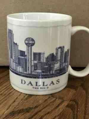 STARBUCKS  Dallas The Big D Architecture City Series 18oz Mug 2008 Coffee Mug - Sold on eBay May, 6th 2019 for $12.00