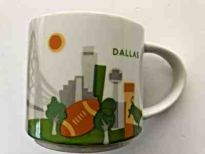 Starbucks Dallas Mug You are Here City Coffee Collector Series 16 oz Cup 2014 - Sold on eBay May, 5th 2019 for $8.00