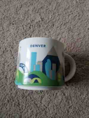 Starbucks YOU ARE HERE ~DENVER~ RETIRED - City Mug - - Sold on eBay May, 13th 2019 for $11.00