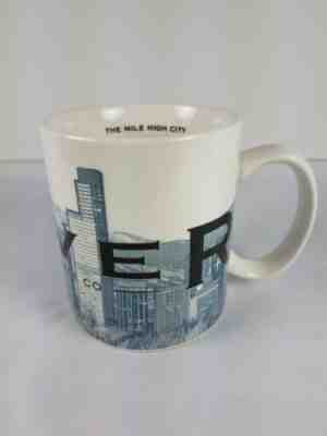 Starbucks Coffee Mug Denver Skyline Series One Denver Mile High City 2002 - Sold on eBay May, 7th 2019 for $9.99
