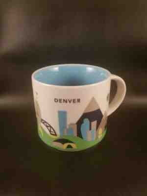 Starbucks "You Are Here" YAH Denver Colorado Coffee Mug, Mountains, Fish, - Sold on eBay May, 3rd 2019 for $12.00