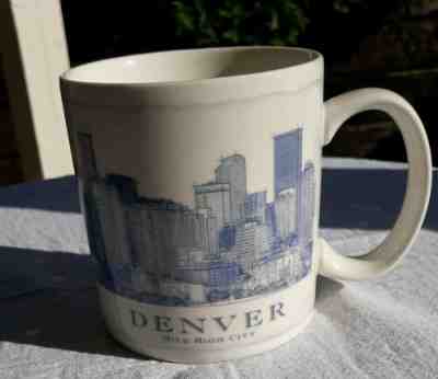 Starbucks Coffee Mug Architecture Series 2006  Denver Mile High City - Sold on eBay May, 1st 2019 for $20.00