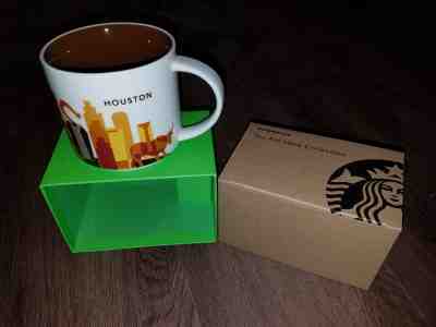 Starbucks You Are Here Collection Houston Coffee Mug (new) with box - Sold on eBay May, 4th 2019 for $16.99