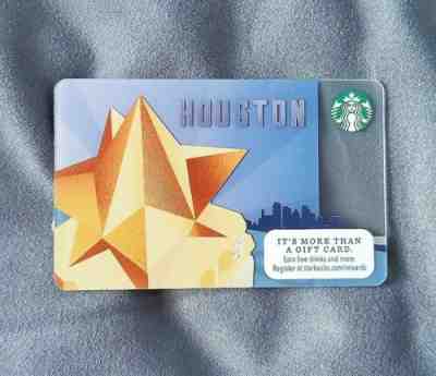 Starbucks Card 2014 Houston 'Star Monument'  - Sold on eBay May, 3rd 2019 for $3.00