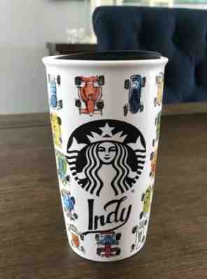 2016 Starbucks Indy 500 Car Indianapolis Travel Cup RARE - Sold on eBay May, 2nd 2019 for $75.00
