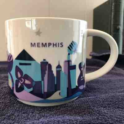 2015 Starbucks Memphis Mug/Cup You Are Here Collection Ex Condtion Gift Friend - Sold on eBay Apr, 24th 2019 for $12.95