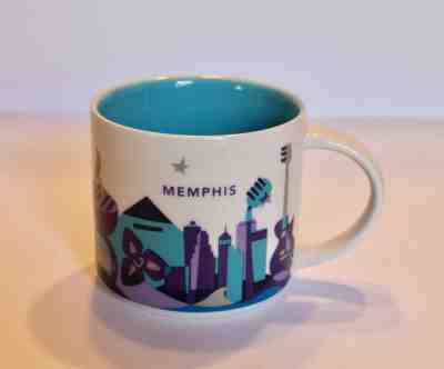 Starbucks You Are Here Collection (YAH) Mug Memphis 14 Oz Coffee Cup Excellent - Sold on eBay Apr, 24th 2019 for $20.99