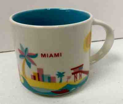 Starbucks MIAMI You Are Here 14oz Coffee Mug Cup YAH Collection - Sold on eBay May, 5th 2019 for $19.36