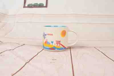 STARBUCKS YOU ARE HERE COLLECTION MIAMI FLORIDA 14OZ MUG - Sold on eBay Apr, 28th 2019 for $20.99