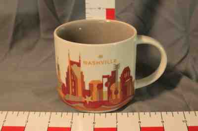 Nashville Starbucks You Are Here Collection Coffee Mug Cup  - Sold on eBay May, 5th 2019 for $11.50