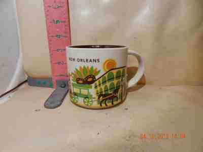 STARBUCKS YOU ARE HERE MUG - 2016 , 14 OUNCE MUG , NEW ORLEANS , LOUISIANA - Sold on eBay May, 12th 2019 for $10.50