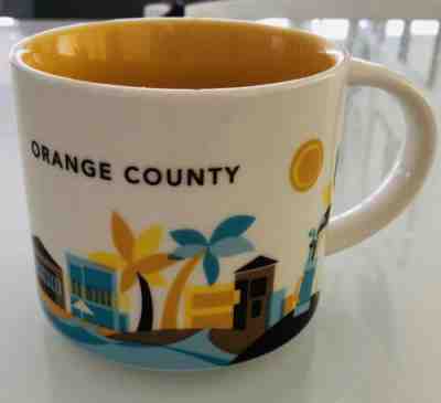 Starbucks You are Here Mug Orange County 14 oz - Sold on eBay May, 13th 2019 for $5.99