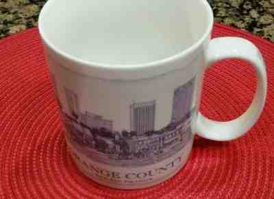 Starbucks The Big Orange coffee mug ORANGE COUNTY CALIFORNIA 18 fl. oz. EUC - Sold on eBay May, 7th 2019 for $9.00