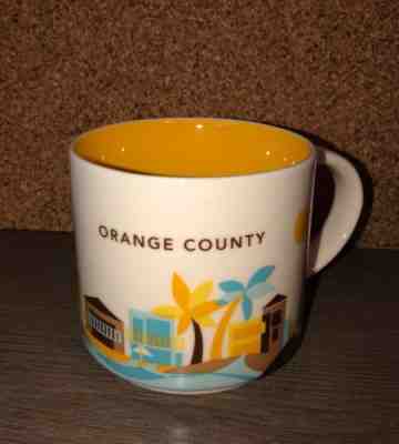 Starbucks YOU ARE HERE ORANGE COUNTY Coffee Tea Mug/Cup New - Sold on eBay May, 6th 2019 for $10.99