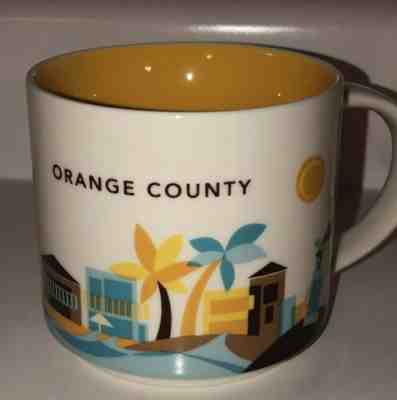 Starbucks You are Here Mug Orange County 14 oz - Sold on eBay May, 4th 2019 for $9.99