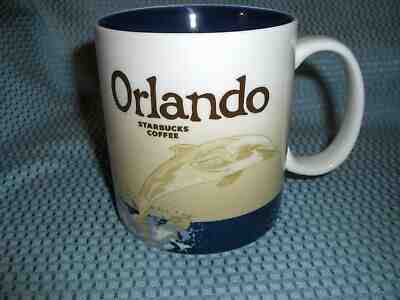 STARBUCKS COLLECTOR SERIES 2011 MUG - ORLANDO WITH DOLPHIN - MINT - Sold on eBay May, 3rd 2019 for $15.00