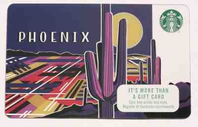 LOT OF 50 PHOENIX ARIZONA STARBUCKS CARDS NEW UNUSED - Sold on eBay Mar, 6th 2019 for $25.99