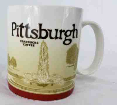 Starbucks Coffee Pittsburgh 2011 Global Icon City Ceramic Mug