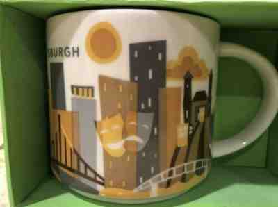 Brand New  Starbucks You Are Here Pittsburgh mug 14 oz. - Sold on eBay May, 12th 2019 for $29.99