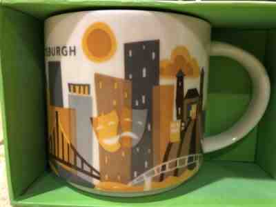 STARBUCKS PITTSBURGH You Are Here NWT mug 14 oz. - Sold on eBay May, 3rd 2019 for $32.00