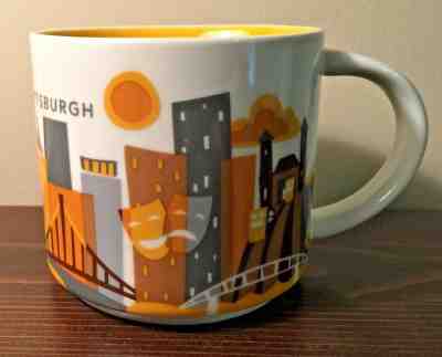 Pittsburgh Starbucks Mug YOU ARE HERE collection  - Sold on eBay May, 2nd 2019 for $14.99