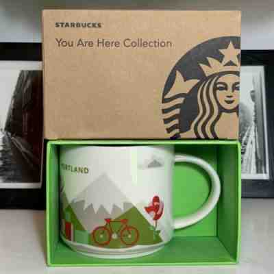 STARBUCKS COFFEE 2017 YAH You Are Here PORTLAND Collectors Series Mug 14 oz NIB - Sold on eBay May, 4th 2019 for $22.22