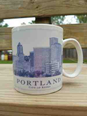 Portland Starbucks Architecture Series Mug City of Roses 18 oz. 2007 - Sold on eBay May, 1st 2019 for $3.00