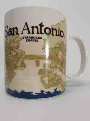 BEAUTIFUL STARBUCKS 2012 GLOBAL ICON MUG SAN ANTONIO 16 FL OZ - Sold on eBay Apr, 30th 2019 for $12.00