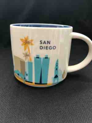 Collectable Starbucks San Diego 2015 You Are Here Mug 14 Oz. Pristine - Sold on eBay May, 5th 2019 for $19.99