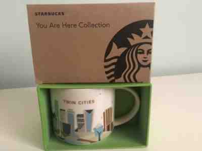 TWIN CITIES Starbucks “You Are Here” Mug YAH 14 oz 2015 NIB - Sold on eBay May, 12th 2019 for $10.20