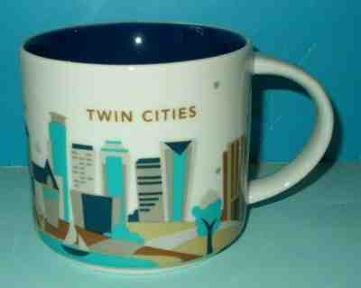 StarBucks / Star Bucks You Are Here Twin Cities Collection 14 oz Coffee Mug Cup - Sold on eBay May, 3rd 2019 for $9.99