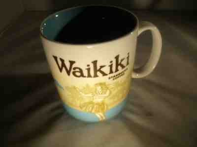 Starbucks Global City Icon "Waikiki" Fine Porcelain Mug Collector Series 2012 - Sold on eBay May, 12th 2019 for $25.00