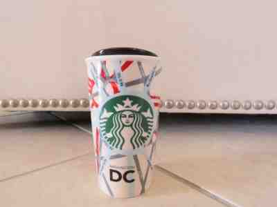 STARBUCKS WASHINGTON DC CERAMIC TUMBLER MUG CUP 12 OZ PERFECT HTF - Sold on eBay May, 14th 2019 for $19.00