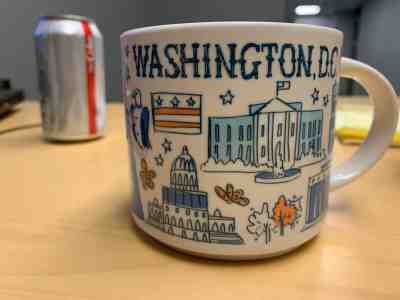STARBUCKS COFFEE WASHINGTON DC BEEN THERE 2-OZ MINI MUG ORNAMENT - NEW IN BOX - Sold on eBay May, 7th 2019 for $10.64