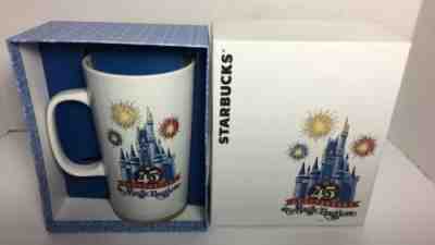 Disney Parks Starbucks Magic Kingdom 45th Anniversary Coffee Mug Cup 16 oz "M3" - Sold on eBay Apr, 29th 2019 for $16.30