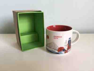 Starbucks KANSAS CITY "YOU Are Here" (YAH) Coffee Mug 14 Oz Collection 2015 NIB  - Sold on eBay May, 12th 2019 for $8.90