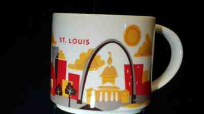 STARBUCKS ST LOUIS 14 OZ YOU ARE HERE COLLECTION COFFEE MUG 2013 GREAT CONDITION - Sold on eBay May, 14th 2019 for $10.00