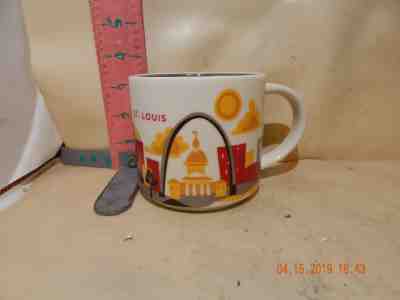 STARBUCKS YOU ARE HERE COLLECTION MUG - ST. LOUIS MUG FROM 2013 - NO DAMAGE!  - Sold on eBay May, 13th 2019 for $8.50