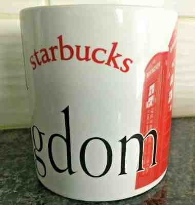 Starbucks United Kingdom 1999 City Mug Collector Series Phone Booth England 20oz - Sold on eBay Mar, 5th 2019 for $17.68