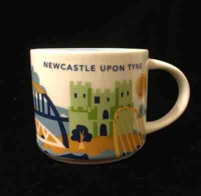 Starbucks Newcastle Mug YAH Bridge Tyne Soccer Football You Are Here England UK - Sold on eBay Mar, 4th 2019 for $49.99