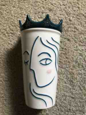 New RARE Starbucks Swarovski Crystal Anniversary Crown Siren  tumbler Mug - Sold on eBay May, 15th 2019 for $59.00