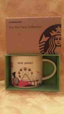 BRAND NEW Starbucks NEW JERSEY "You Are Here" series (YAH) 14oz Mug Original Box - Sold on eBay May, 15th 2019 for $9.95