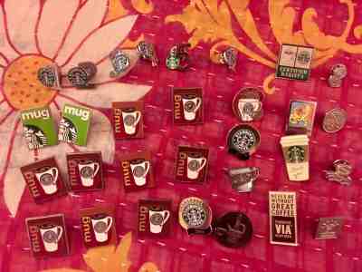Various Starbucks Barista/Green Apron/Coffee Master Pins 2006-Now - Sold on eBay May, 14th 2019 for $36.00