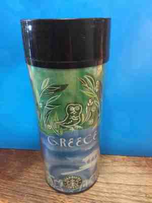 2002 Starbucks Greece Plastic Cup and Lid Tumbler Travel 16 oz. Rare  - Sold on eBay May, 14th 2019 for $9.99