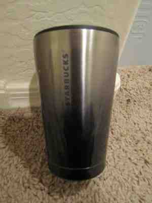 Starbucks Silver And black Stainless Steel Desk/cup 8oz 2012 - Sold on eBay May, 14th 2019 for $9.99