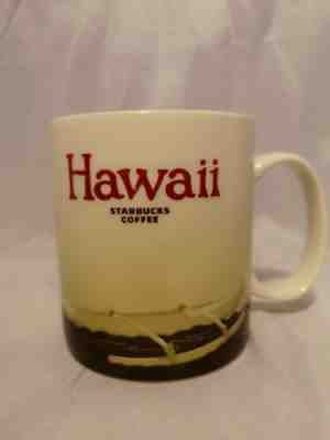 Starbucks Hawaii City Global Icon Mug 16oz 2012 Collector Series - Sold on eBay May, 14th 2019 for $29.75