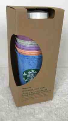 Starbucks Marble Reusable Hot Cup Tumblers (Set of 6)  Brand New HTF - Sold on eBay May, 15th 2019 for $23.20